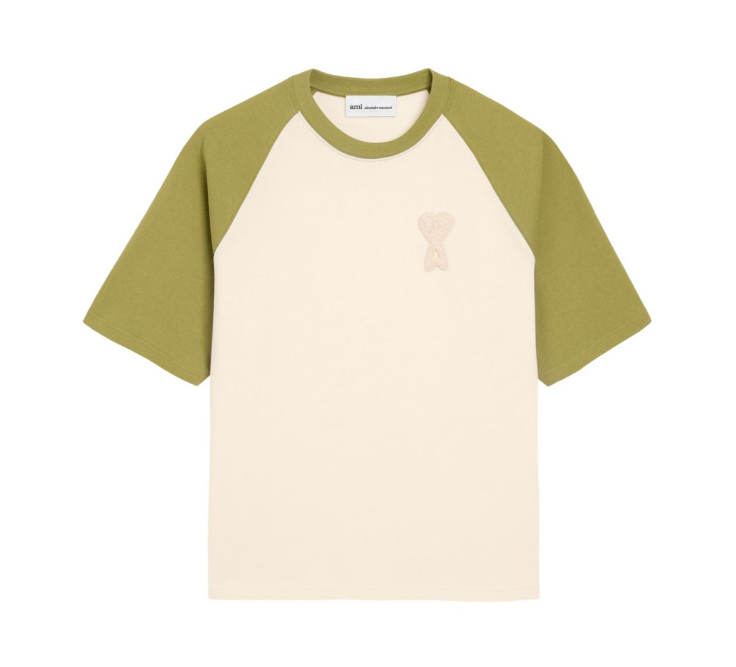 TEESHIRT MANCHES COURTES BOXY FIT AVEC PATCH AMI DE COEUR EN CROCHET