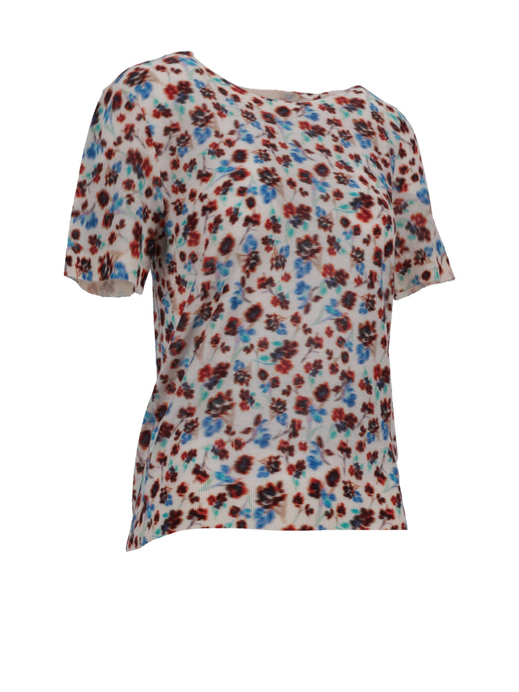 WOMENS KNITTED SS TOP