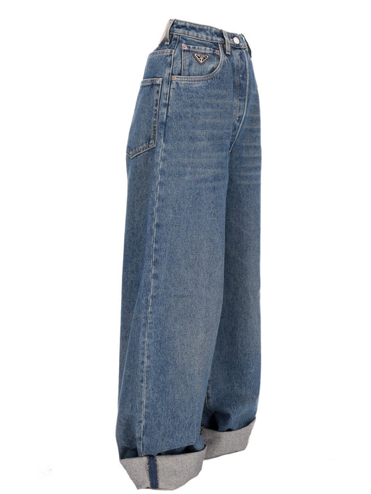 wide-leg jeans