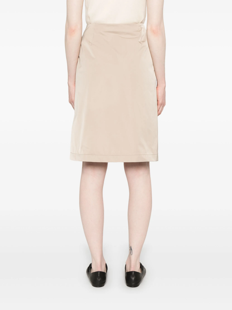 A-line midi skirt