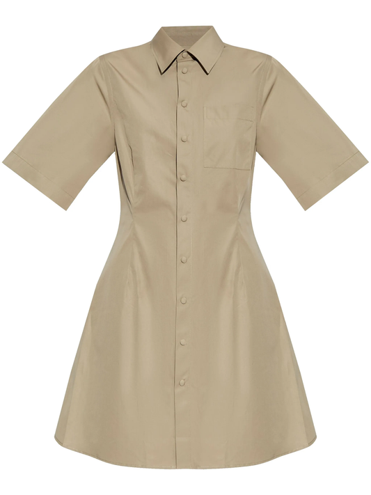 cotton shirt dress