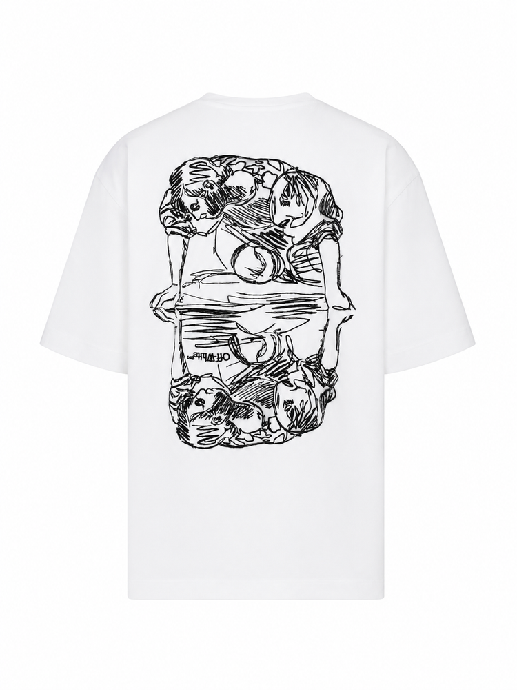 SCRIBBLE NARCISO SKATE S/S TEE