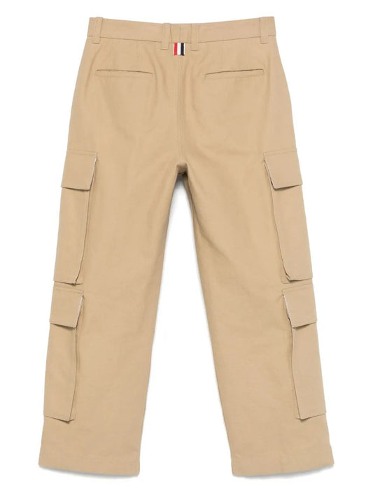 UTILITY CHINO CARGO TROUSER IN WASHED COTTON CANVAS