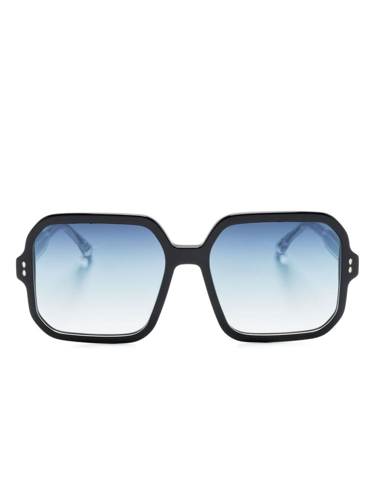 square-frame sunglasses