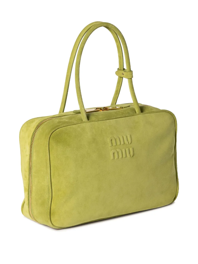 Beau suede tote bag