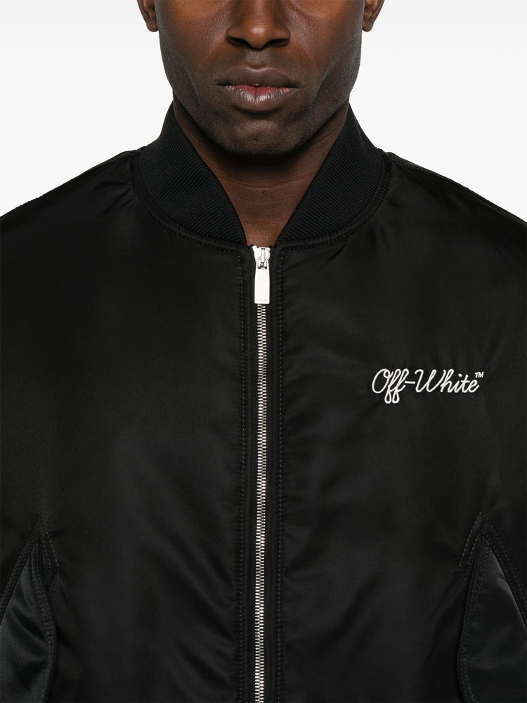 Script NYL bomber jacket