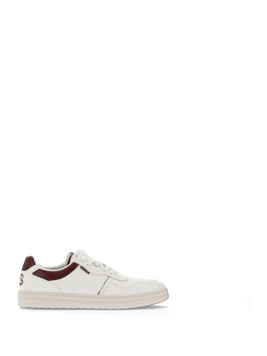 MENS SHOE ELLIS WHITE BORDO SPOILER