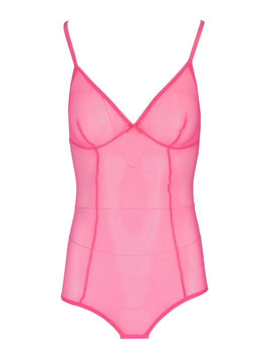 LAURA URBINATI Body lycra print pink