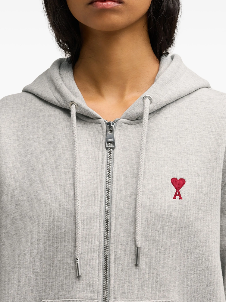 Ami de Coeur zip-up hoodie