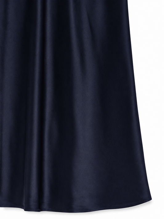 BAR MAXI SKIRT - NAVY