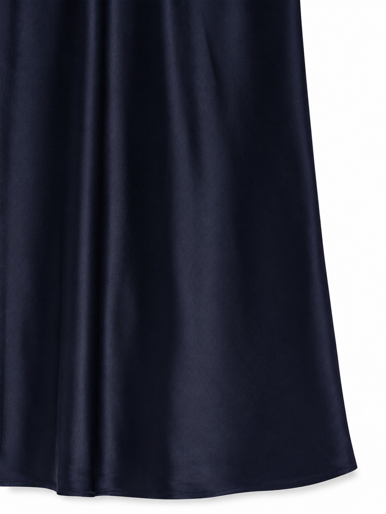 BAR MAXI SKIRT - NAVY