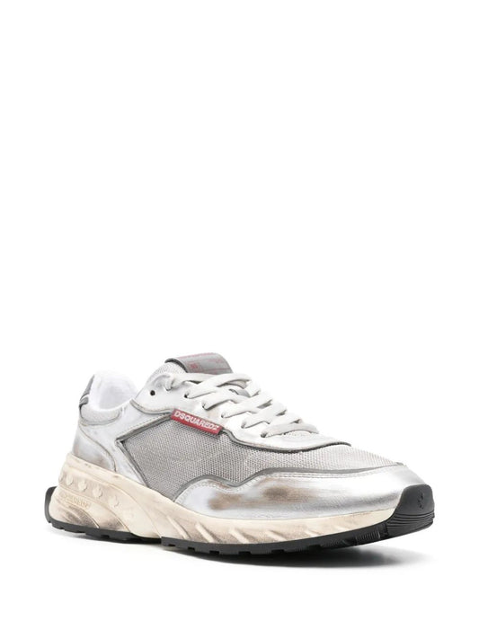 Lace-Up Low Top Sneakers