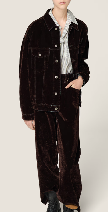 GIUBBOTTI VELVET CHAMBRAY