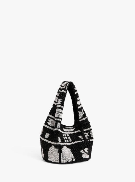 MINI BEADED SHOPPER