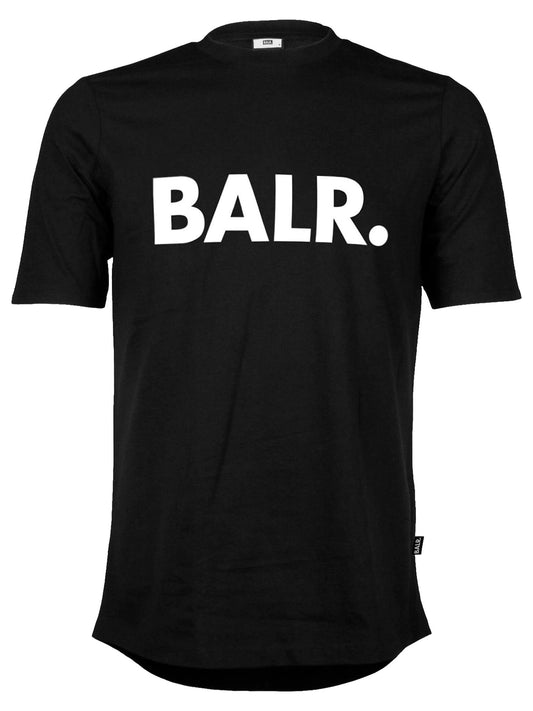 BALR.  BRAND ATHLETIC T-SHIRT MEN BLACK