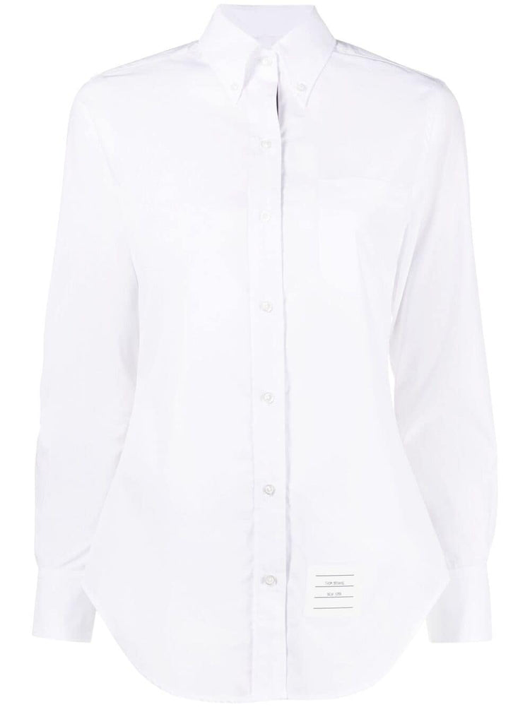 button-down slim-fit shirt