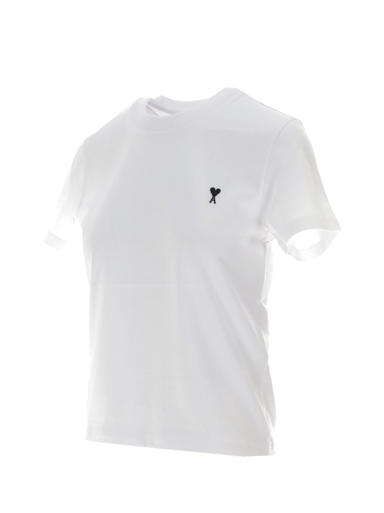 TSHIRT AMI DE COEUR CONTRASTE CROPPED