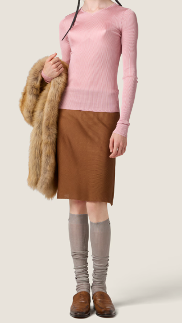 SCOLLO V SILK RIBS F.21