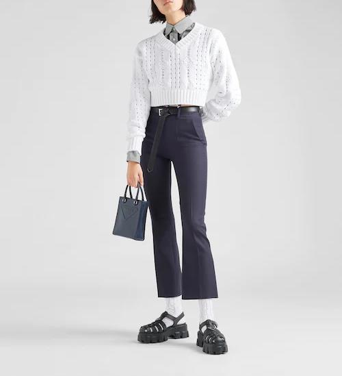 PRADA Gabardine trousers