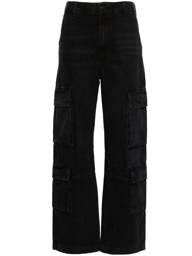 Delena straight-leg cargo jeans