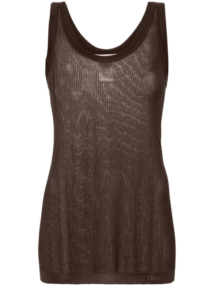 seamless ribbed tank top