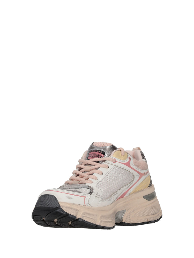 LIGHTSTAR MESH AND LEATHER UPPER POLISHED BIO BASED TOE AND SPUR TPU STAR