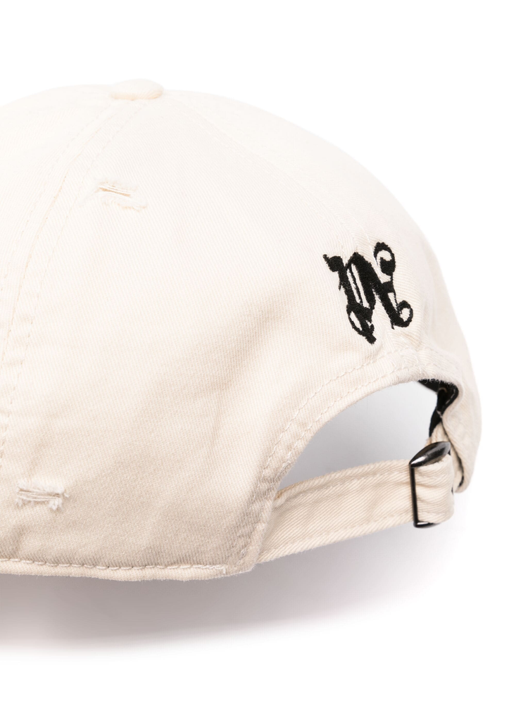 logo-print cotton cap