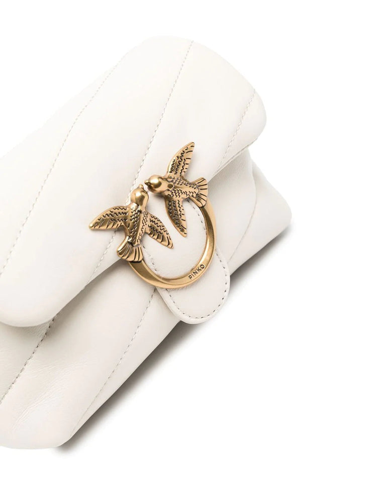 Baby Love quilted leather shoulder bag nappa