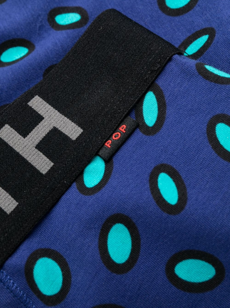 PAUL SMITH logo-waistband polka-dot briefs