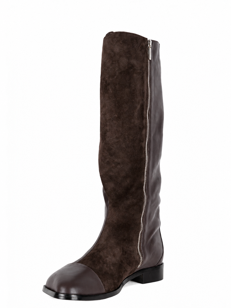 DITTICO BOOTS - CALFSKIN / SUEDE LAMBSKIN