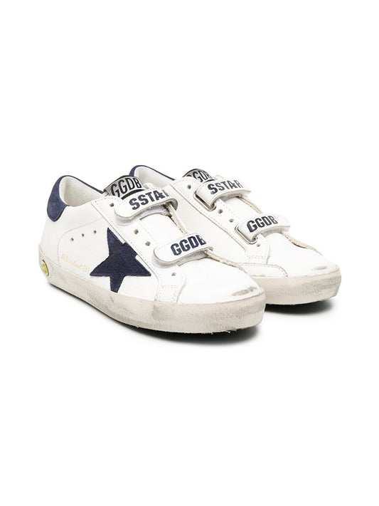 OLD SCHOOL LEATHER UPPER SUEDE STAR AND HEEL