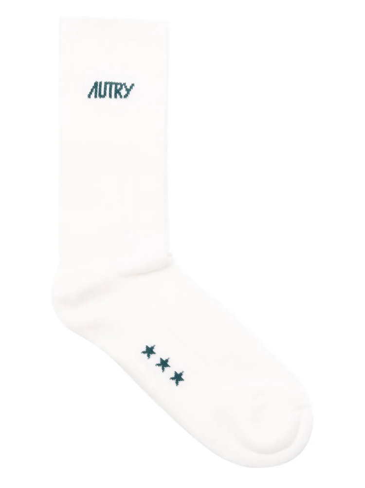 star-motif socks