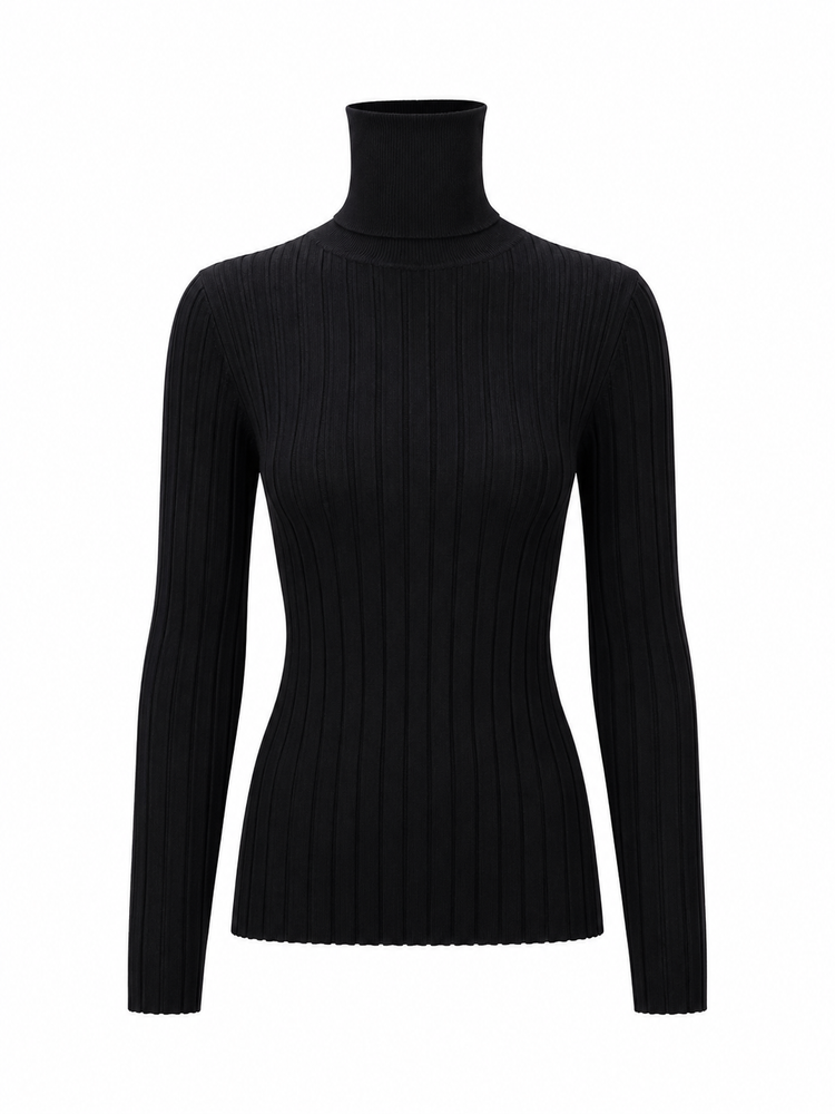 COLLO ALTO Cashmere+seta