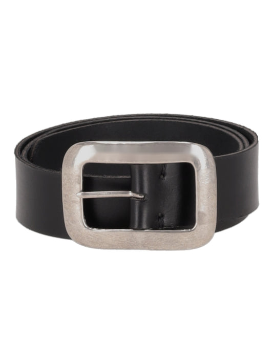 LA ROSE leather belt black