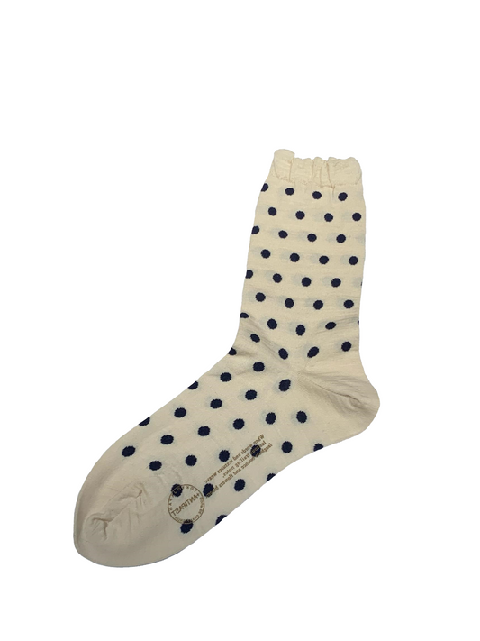 dotted sheer socks