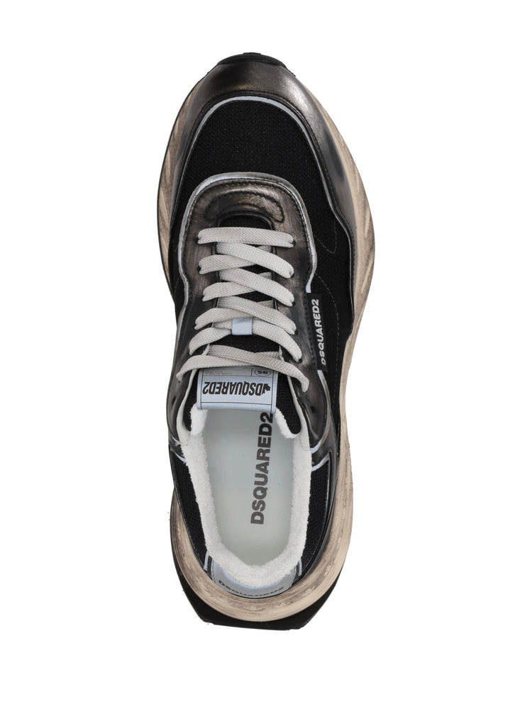 Lace-Up Low Top Sneakers