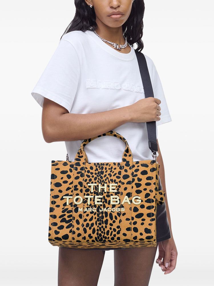 The Medium Cheetah Canvas Tote Bag