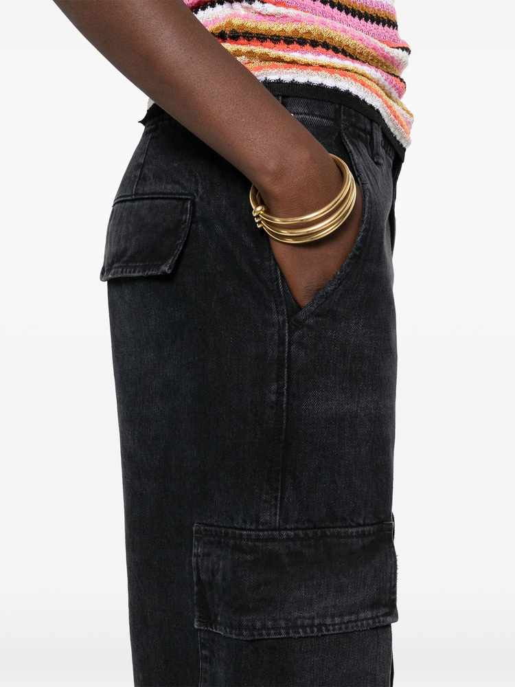 Delena straight-leg cargo jeans