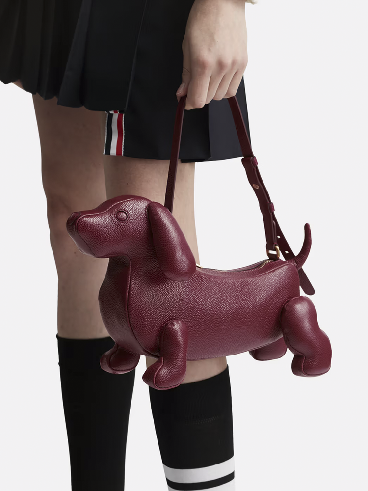 Hector pebbled leather shoulder bag