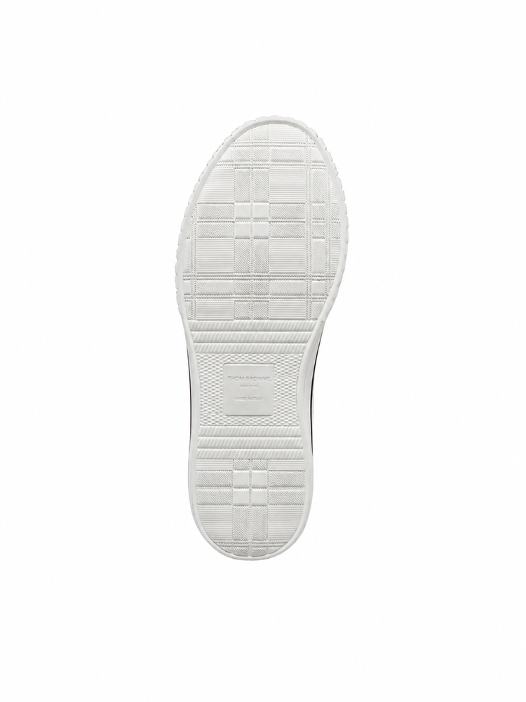 COLLEGIATE LOW TOP TRAINER W/ TARTAN TREAD SOLE IN ORGANIC CANVAS