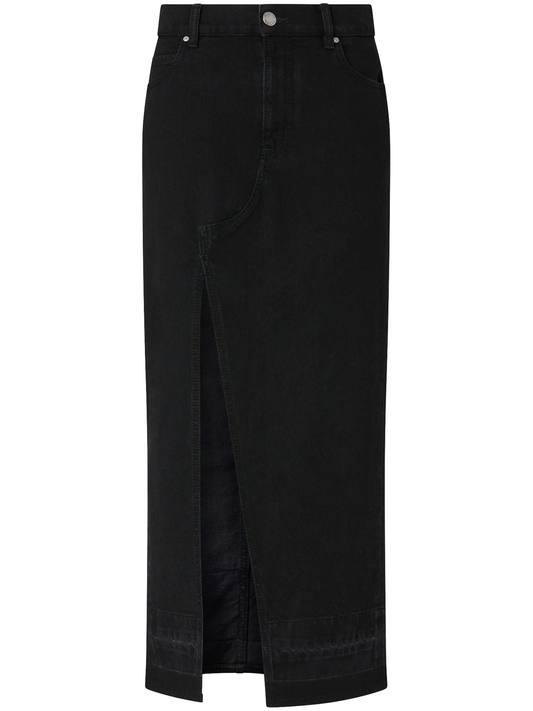 Il Cairo denim maxi skirt