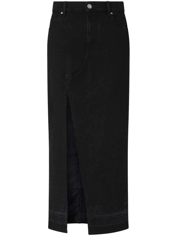 Il Cairo denim maxi skirt