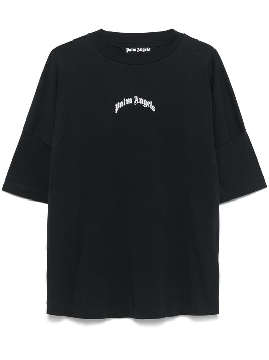 curved-logo T-shirt