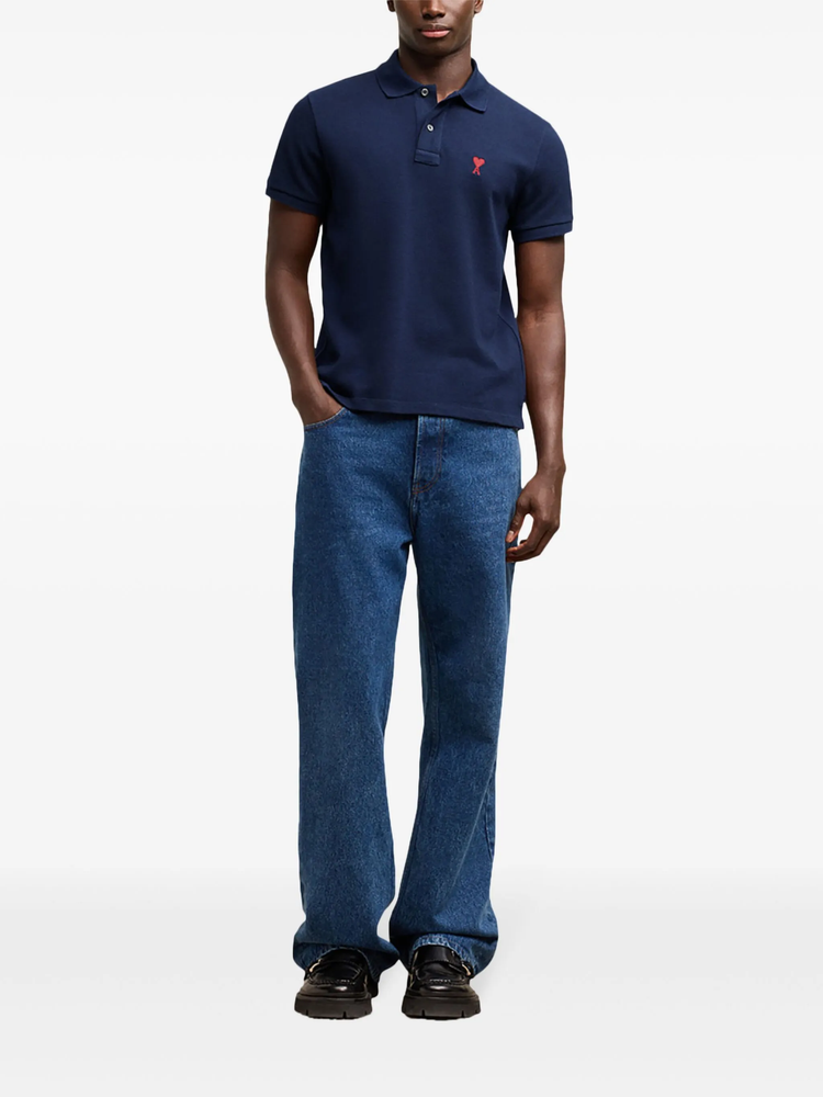 Ami De Coeur organic-cotton polo shirt