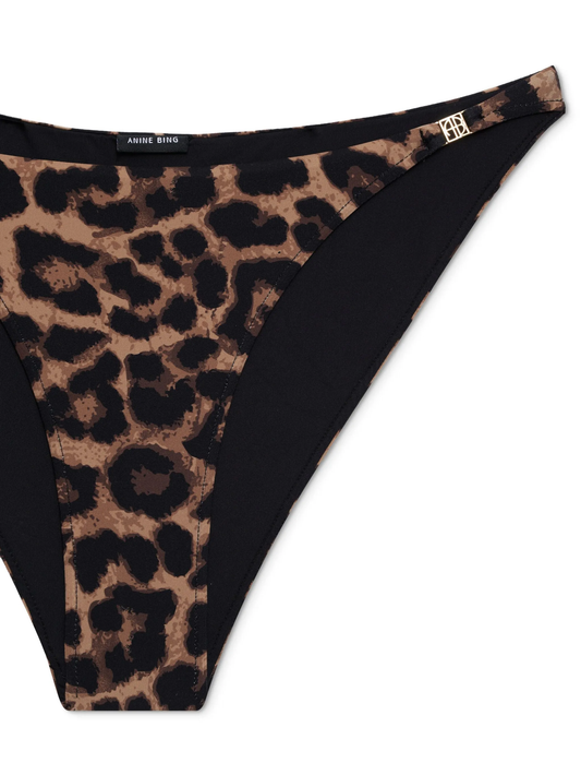 Bellamy leopard-print bikini bottom