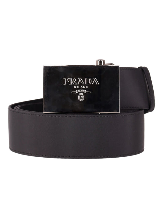 PRADA logo-buckle belt