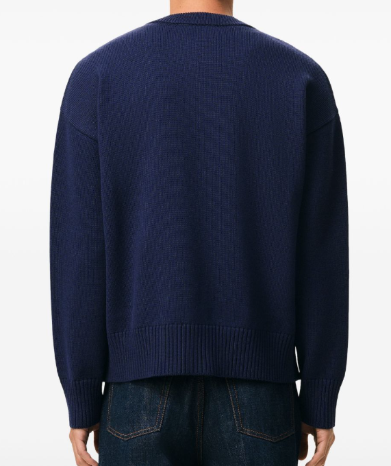 CARDIGAN COL ROND AVEC AMI DE COEUR CONTRASTE