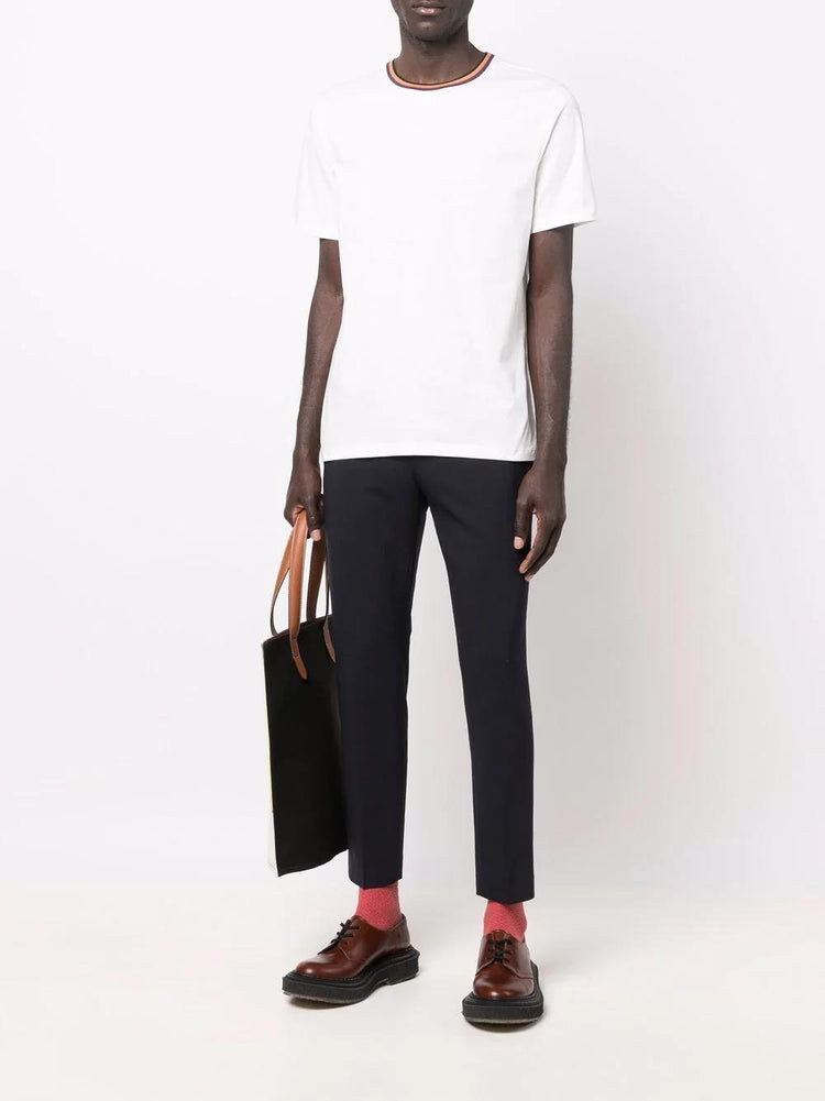 PAUL SMITH contrast-trim T-shirt