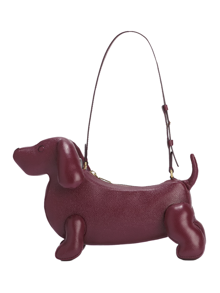 Hector pebbled leather shoulder bag