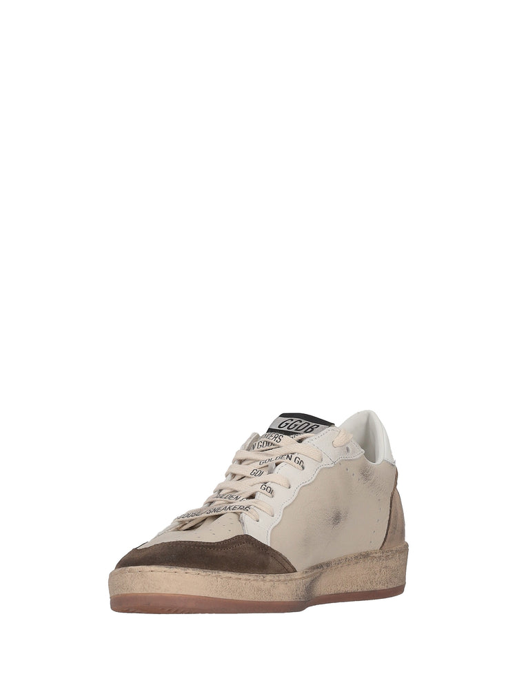 BALLSTAR NAPPA UPPER SUEDE TOE NABUK SPUR LEATHER STAR AND HEEL